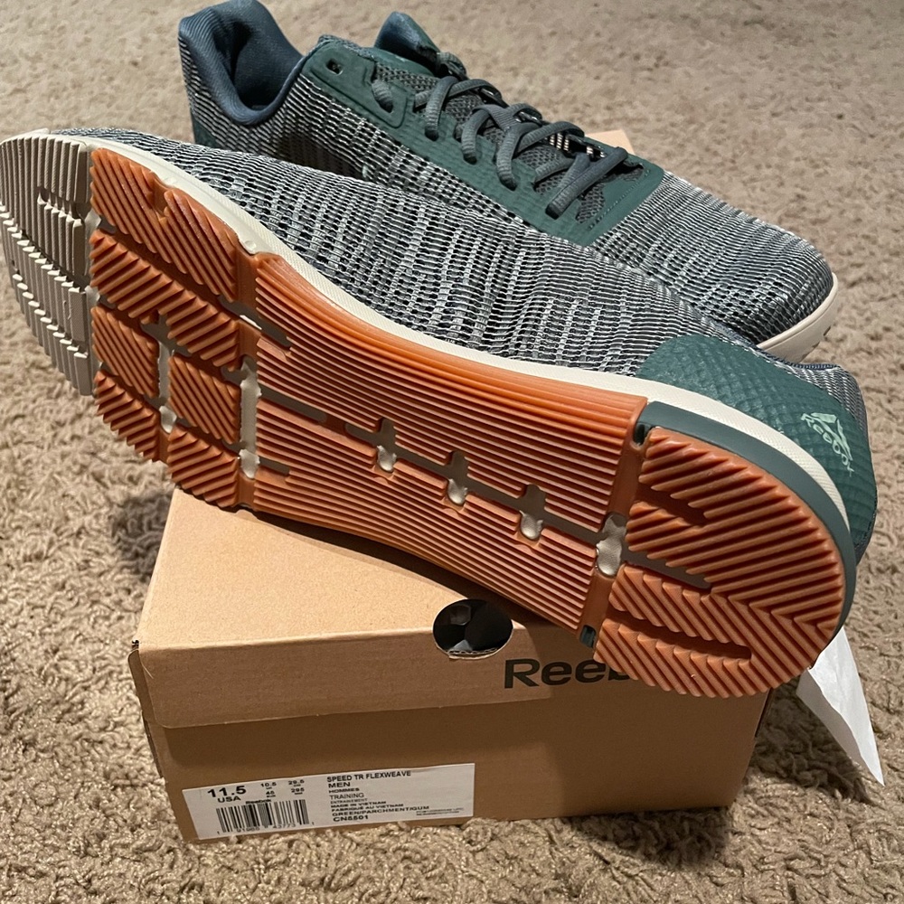 Reebok Speed TR Flexweave shoes.